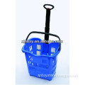 Used Plastic Rolling Baskets